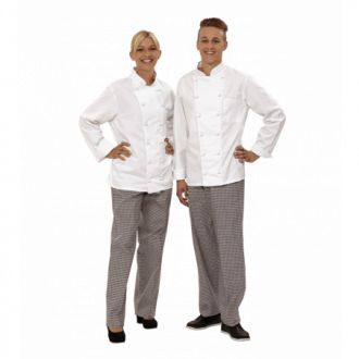 Damen-Kochjacke, langarm