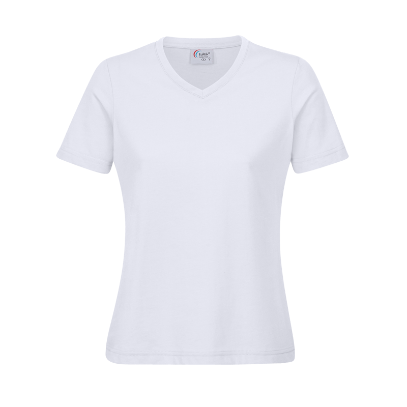 Workwear-Ladies-T-Shirt V-Aussschnitt