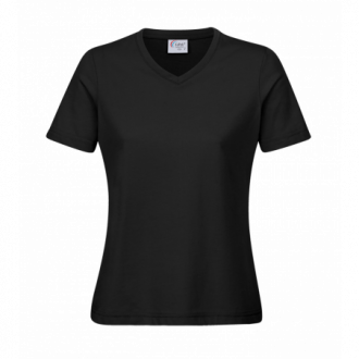 Workwear-Ladies-T-Shirt V-Aussschnitt