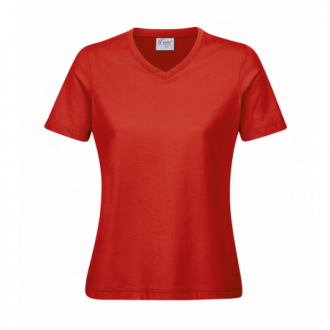 Workwear-Ladies-T-Shirt V-Aussschnitt