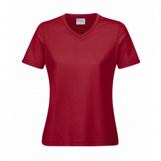 Workwear-Ladies-T-Shirt V-Aussschnitt