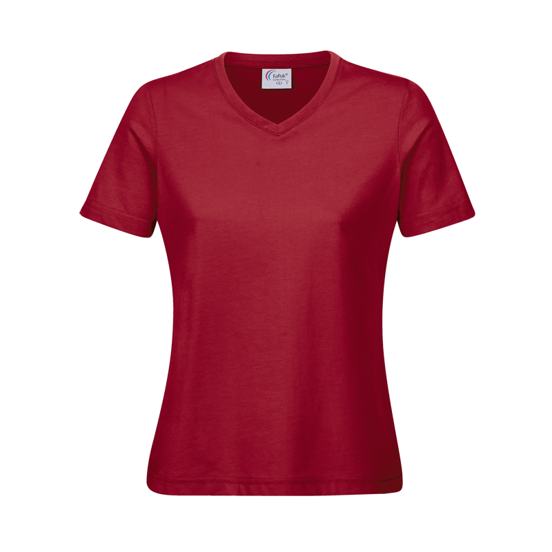 Workwear-Ladies-T-Shirt V-Aussschnitt