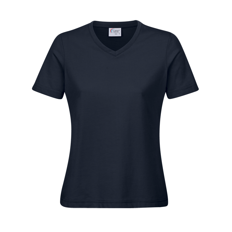 Workwear-Ladies-T-Shirt V-Aussschnitt