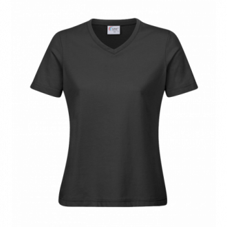 Workwear-Ladies-T-Shirt V-Aussschnitt