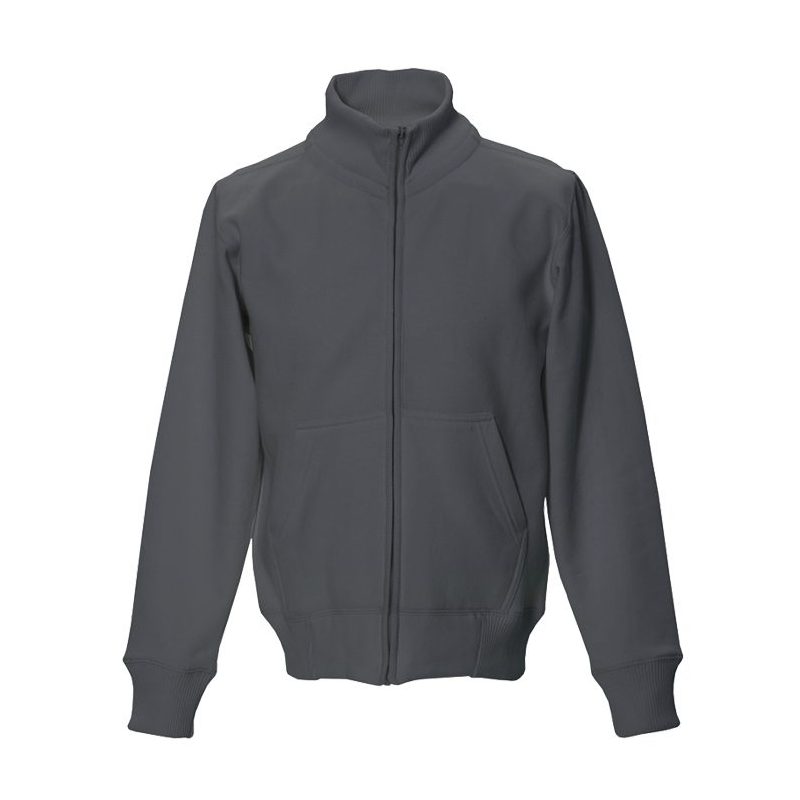 Stehkragen-Sweat-Jacke