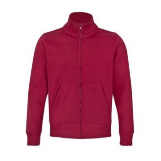 Stehkragen-Sweat-Jacke