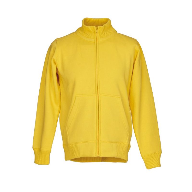 Stehkragen-Sweat-Jacke