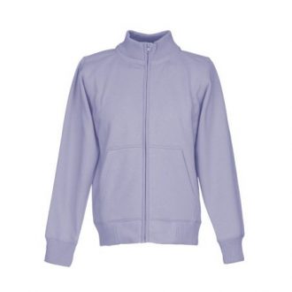 Stehkragen-Sweat-Jacke