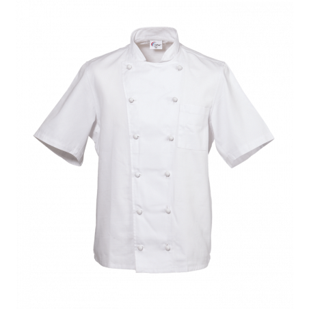 Kochjacke, kurzarm